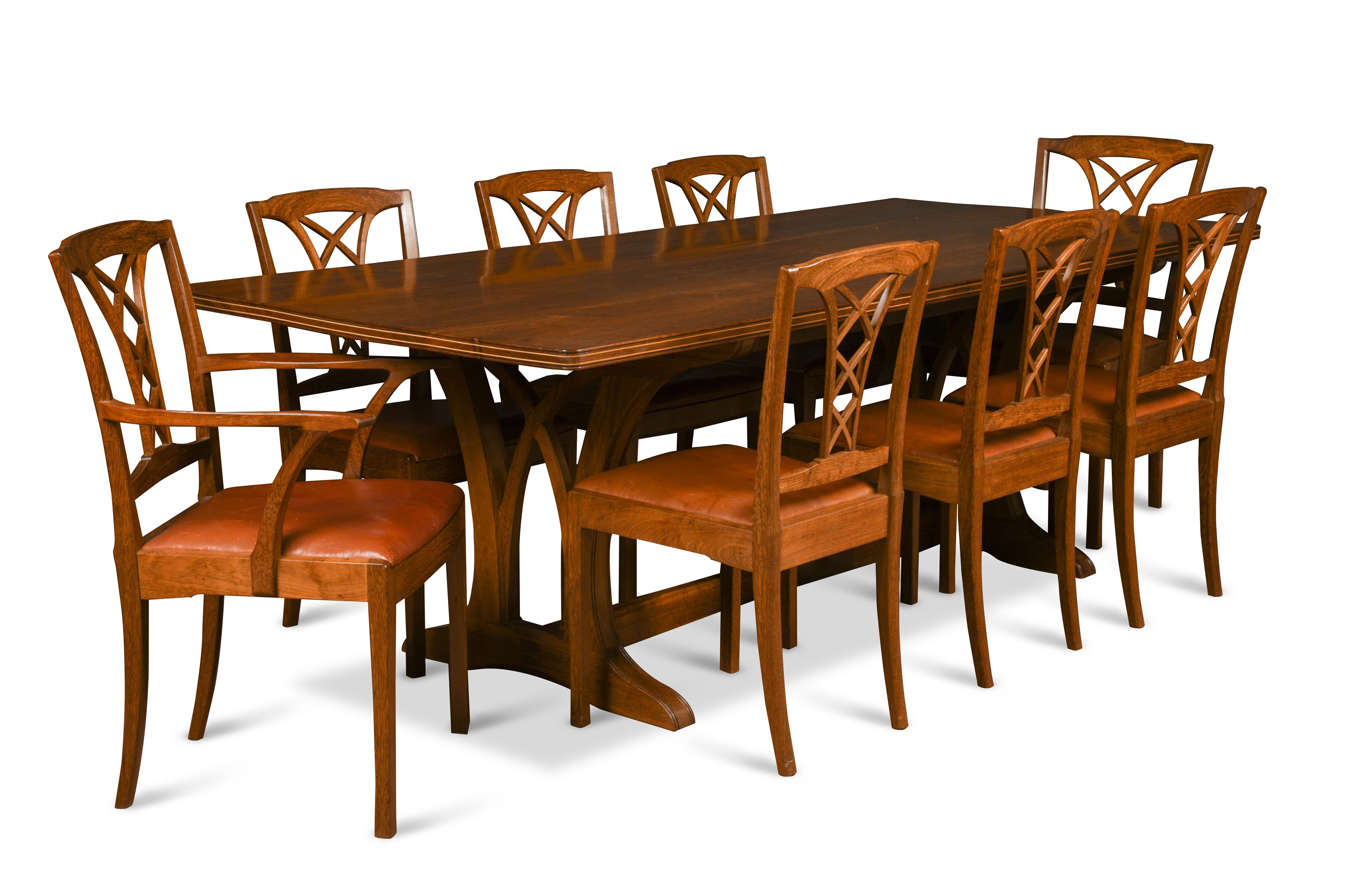 Edward Barnsley, an Australian black bean refectory dining table and