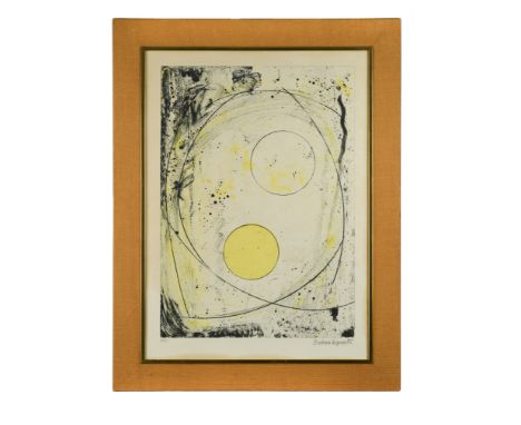 Pastorale signed 'Barbara Hepworth' (lower right); numbered 38/60 lithograph on wove paper, published by Curwen Studio, Londo