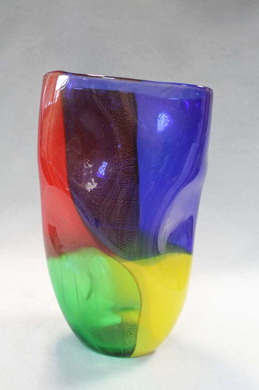 A Seguso Viro, Murano, 4 Quarti vase, in - Cheffins Fine Art