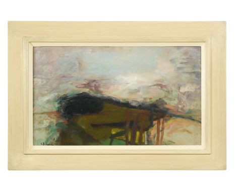 Landscape With Trees, 1958 signed and dated 'C. Fishwick '58' (lower left) oil on board 31.5 x 53.5cmFootnote: Provenance Wit