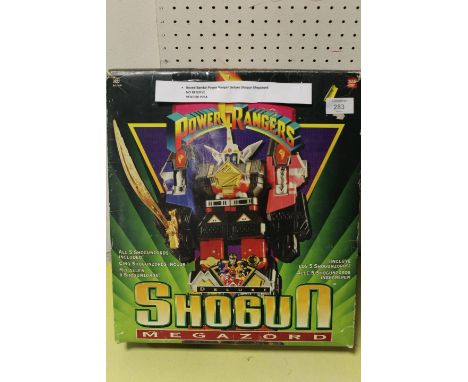 A VINTAGE BOXED BANDI POWER RANGERS DELUX SHOWGUN MEGA ZORD - CONTENTS UNCHECKED 