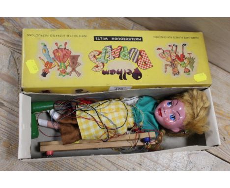 A BOXED PELHAM PUPPET