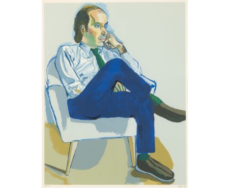 PORTRAIT OF HARTLEY STOCKTON NEELColor screenprint, 1981, on wove paper, signed, dated and numbered P.P. 1/6 in pencil, a pri