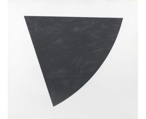 Estate / Collection: Collection of Ted Fine and Janet JacobsUNTITLED (GRAY) (AXSOM 241)Lithograph, 1988, on Arches 88 paper, 