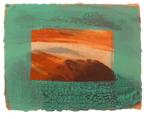 AFTER DEGAS (HEENK 81)Hand-colored color intaglio and carborundum, 1990, on Larroque et Pombie wove paper, signed with initia