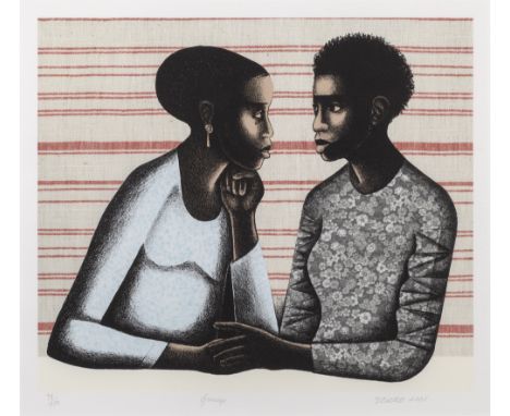 GOSSIPColor photolithograph and digital print, 2005, on Somerset white paper, signed, dated and numbered 98/200 in pencil, pr