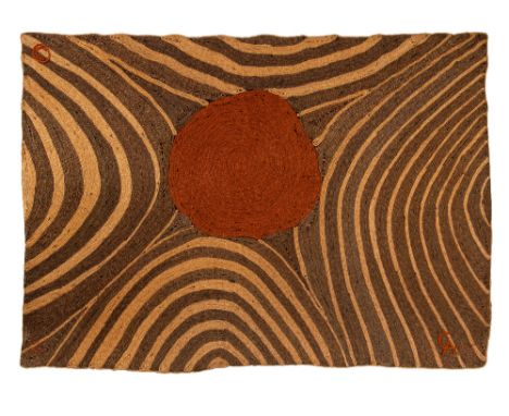 ZEBRAHand-woven maguey fiber tapestry, 1975, with woven signature, date and numbered 36/100, published by CAC Publications an