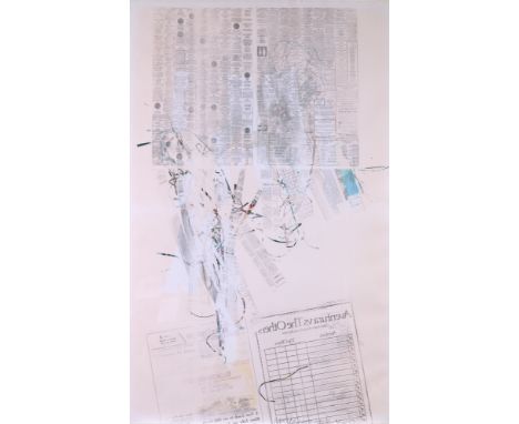 PEANUTSColor screenprint with solvent transfer, 1973, on wove paper, signed and numbered 2/20 in pencil, from Crops, publishe