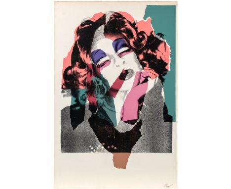 LADIES AND GENTLEMAN (FELDMAN/SCHELLMAN II.128)Color screenprint, 1975, on Arches paper, signed with initials recto, signed a