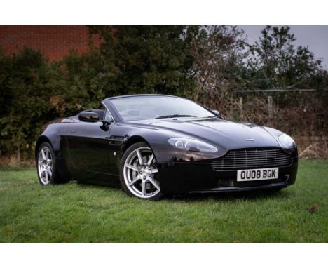 Registration: OU08 BGKChassis No: SCFBE04B78GD10434MOT: September 2022Desirable facelift V8 Vantage Roadster presented in Ony