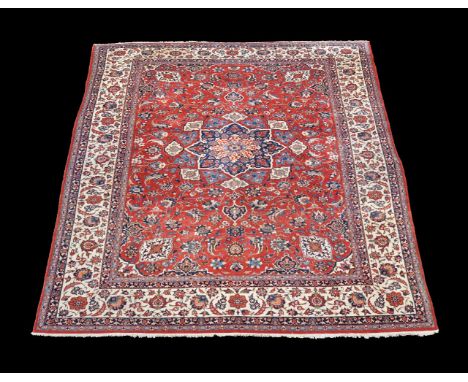 An Isfahan carpet, approximately 420 x 271cm