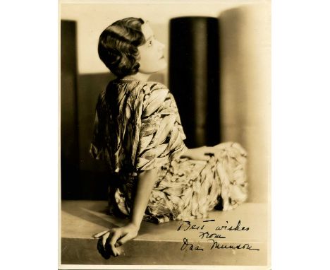 MUNSON ONA: (1903-1955) American actress, remembered for her portrayal of Belle Watling in Gone with the Wind (1939). A good,