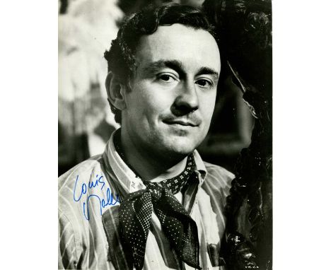 MALLE LOUIS: (1932-1995) French film director. Signed 8 x 10 photograph of Malle in a head and shoulders pose on the set of h