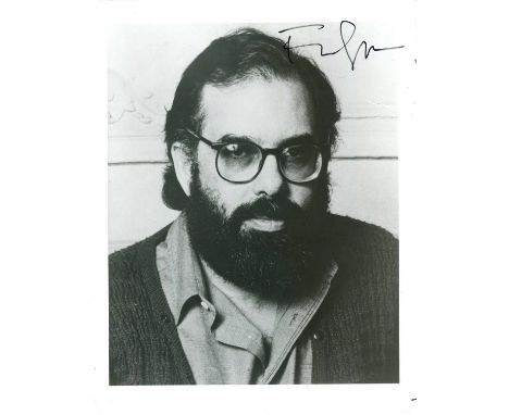 FILM DIRECTORS: Francis Ford Coppola (1939- ) American film director, Academy Award winner. Signed 8 x 10 photograph of Coppo