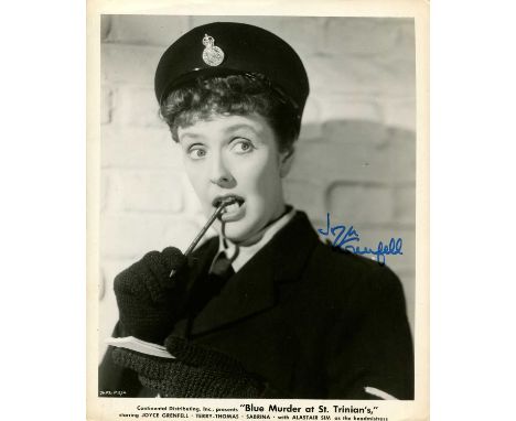 GRENFELL JOYCE: (1910-1979) English diseuse and comedy actress, remembered for her performances in the St. Trinian´s series o