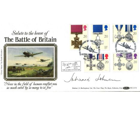 FAMOUS MEN &amp; WOMEN: Selection of signed First Day Covers by a wide variety of famous men and women comprising Johnnie Joh