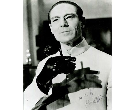WISEMAN JOSEPH: (1918-2009) Canadian-born American actor, remembered for his role as the villain Dr. Julius No in the first J