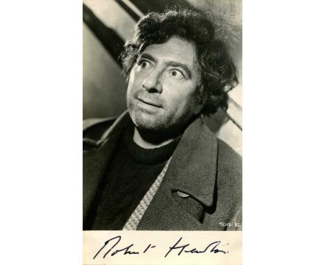 NEWTON ROBERT: (1905-1956) English actor, remembered for his portrayal of Long John Silver in Treasure Island (1950). A scarc