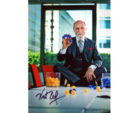 CERF VINT: (1943- ) American computer scientist and internet pioneer who is regarded as one of the ´fathers of the internet´.