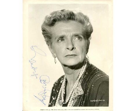 [MY FAIR LADY]: COOPER GLADYS (1888-1971) English actress, an Academy Award nominee. Cooper portrayed Mrs. Higgins in the mus