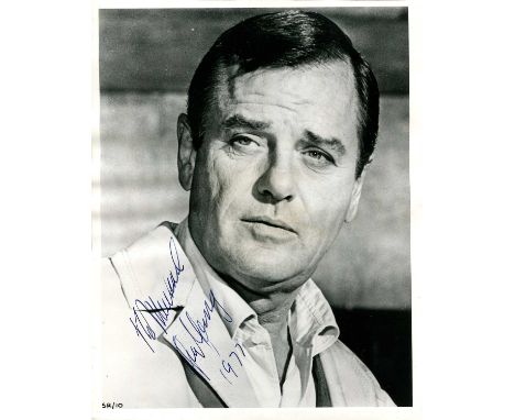 YOUNG GIG: (1913-1978) American actor, Academy Award winner. A good vintage signed and inscribed 8 x 10 photograph of the act