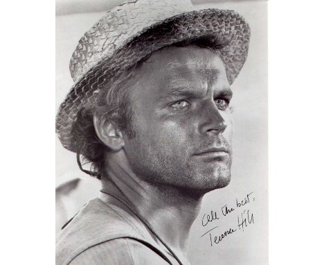 HILL TERENCE: (1939- ) Italian Actor and film Producer. His real name being Mario Girotti. During the height of his career, h