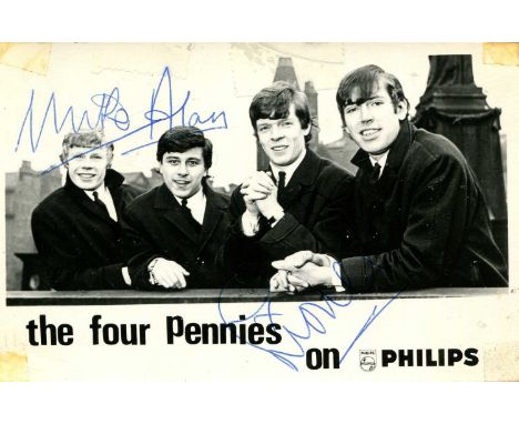 POPULAR MUSIC: Small selection of vintage signed postcard photographs and slightly larger (2) by various British singers and 