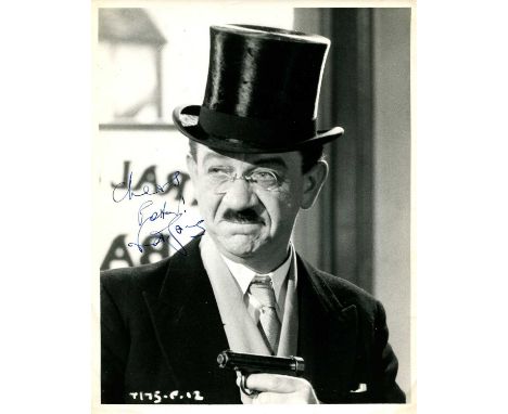 JAMES SID: (1913-1976) South African-born British comedy actor, best remembered for his roles in nineteen Carry On films betw
