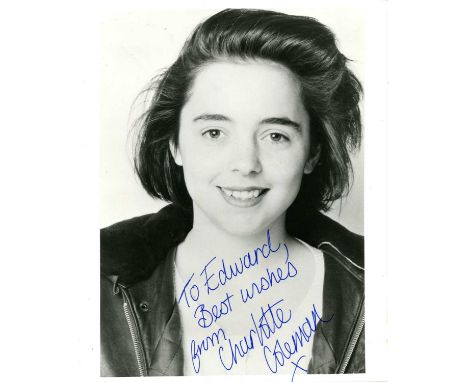 COLEMAN CHARLOTTE: (1968-2001) English actress, remembered for her portrayal of Scarlett in the British romantic comedy film 