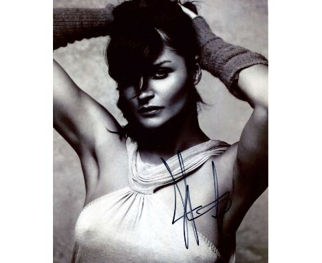 CHRISTENSEN HELENA: (1968- ) Danish supermodel, a former Victoria´s Secret Angel. Miss Universe in 1986. A good signed 8 x 10