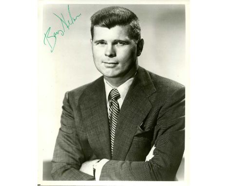 NELSON BARRY: (1917-2007) American actor, noted as the first actor to portray the fictional secret agent James Bond (in a 195