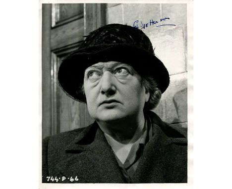 HENSON GLADYS: (1897-1982) Irish actress. Vintage signed 8 x 10 photograph of Henson in a head and shoulders pose in costume 