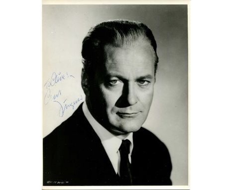 JURGENS CURD: (1915-1982) German-Austrian actor, remembered for his portrayal of the James Bond villain Karl Stromberg in The