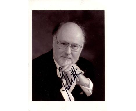 WILLIAMS JOHN: (1932- ) American Composer and Conductor. Academy Award winner, being the second most-nominated individual aft