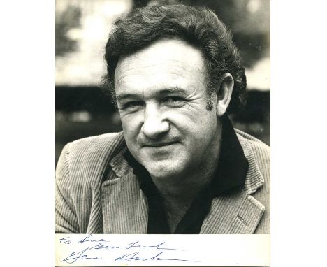 HACKMAN GENE: (1930- ) American actor and Academy Award winner who portrayed the scientific genius Lex Luthor, nemesis of Sup