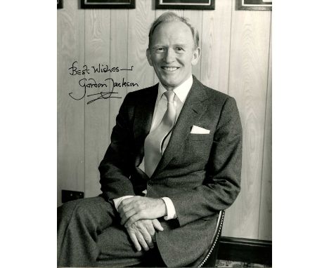 THE PROFESSIONALS: Gordon Jackson (1923-1990) Scottish actor, remembered for his portrayal of Major George ´Morris´ Cowley, f