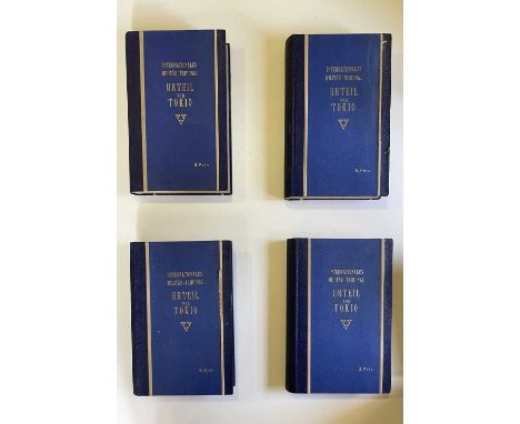 [TOKYO TRIAL]: An extremely rare original contemporary copy of the Judgment of the International Military Tribunal for the Fa