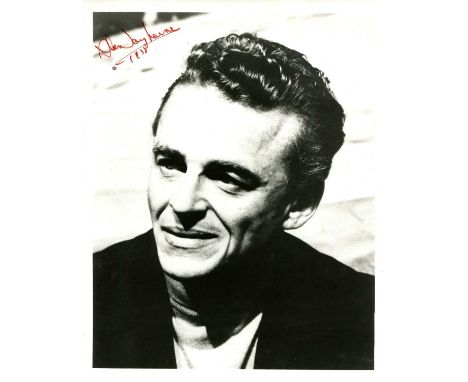 LERNER ALAN JAY: (1918-1986) American lyricist and librettist associated with musical theatre, Academy Award winner. Signed 8