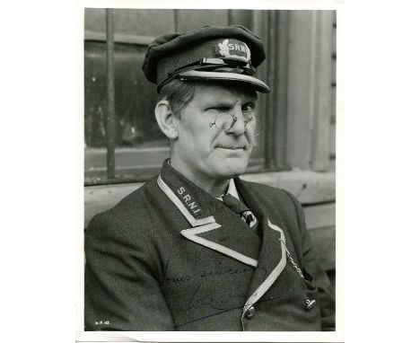 HAY WILL: (1888-1949) English comedy actor. A good vintage signed 8 x 10 photograph of Hay seated in a head and shoulders pos