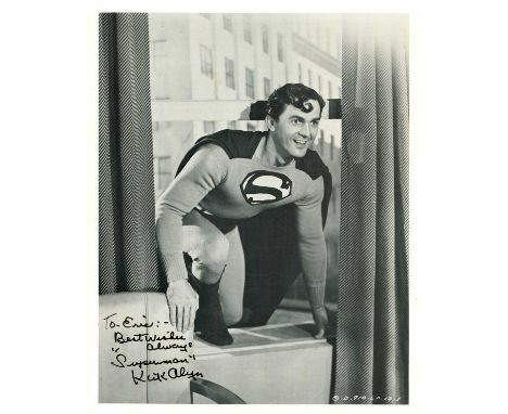 ALYN KIRK: (1910-1999) American actor, best known for being the first actor to portray Superman in live-action for the movie 