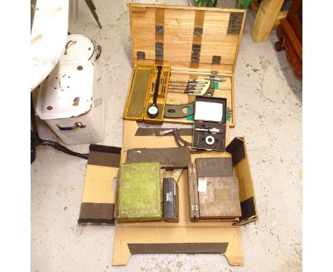 A box of engineering tools 