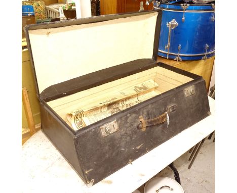 A Vintage car trunk 