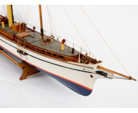 A John Hemmens 1/24th scale steam model of a Drifter with GAP hull fully rigged, 127cm long CONDITION REPORT: I am afraid bot