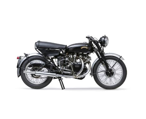 1955 Vincent 998cc Series-D Black Shadow Registration no. UAU 939Frame no. RD12606B Rear frame no. RD12606BEngine no. F10AB/2