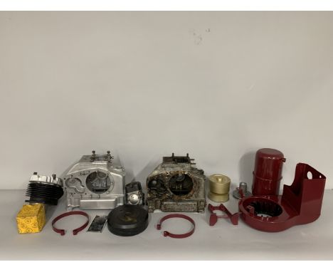 A partially complete and dismantled BSA Industrial Stationary Enginenumbered G HS 28339/PL/CF, believed 420cc; together with 