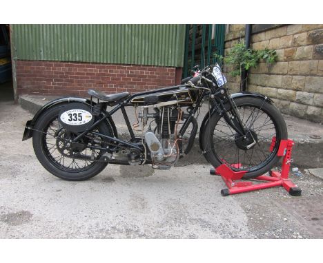 1926 Sunbeam 493cc Model 9 Parallel SprintRegistration no. BF 9788Frame no. OP760Engine no. 290/691With victories in the Seni