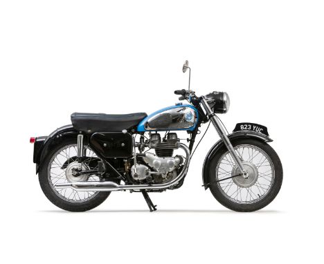 1957 AJS 600cc Model 30 TwinRegistration no. 823 YUCFrame no. A58435Engine no. 57/30 05277Associated Motor Cycles were late i