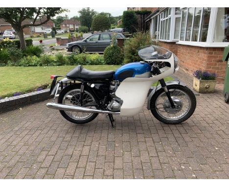 Only two private owners from new 1965 Triumph  649cc Thruxton BonnevilleRegistration no. DOJ 555CFrame no. T120 DU 23139Engin