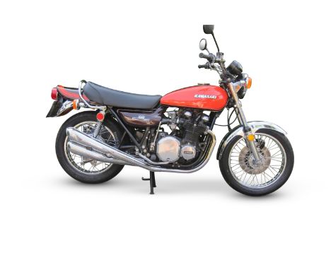 1972 Kawasaki 903cc Z1Registration no. RRN 455KFrame no. Z1F-00285Engine no. Z1E-00207Kawasaki had been planning a larger fou