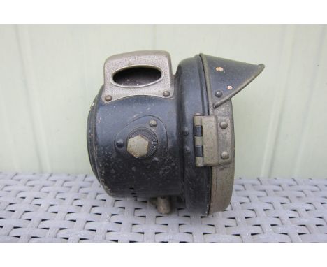 A Lucas motorcycle acetylene headlamp believed new old stockcomplete with reflector, lens (diameter 3.5 inches), and burner, 